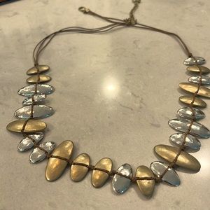 Multi metal necklace